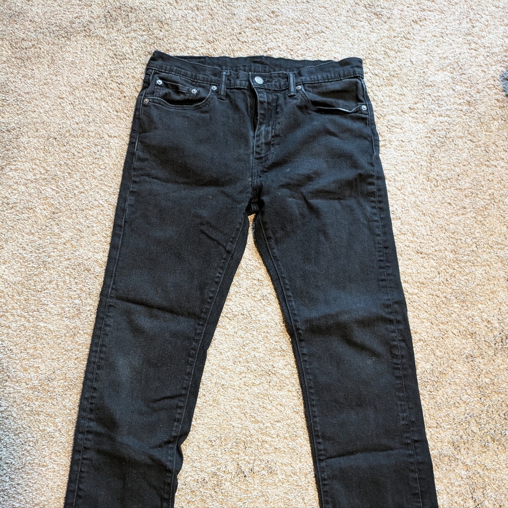 Levi's Black 513 Denim 32x32